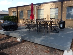 Dallas Fire Station 48 patio