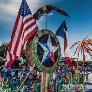 Arlington Conservation Council float detail