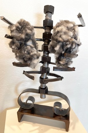 Air Pollution" by Abigail Civa was a winner in the high school division. Courtesy of Waco Friends of the Climate.