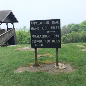 Appalachian Trail sign