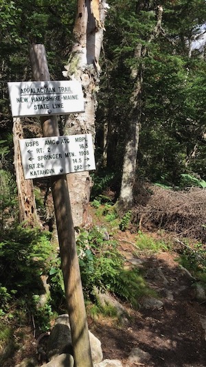 Appalachian Tral sign