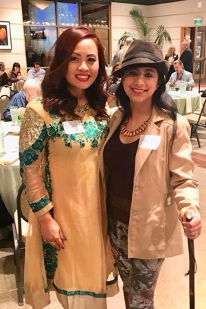 Mary Ann Thompson-Frenk and Quynh Stone