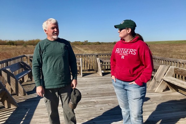 Richard Freiheit and Carly Aulicky at LLELA. Photo by Amy Martin.