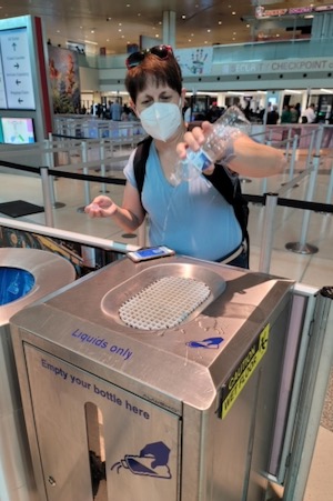 Liquid disposal bin at Dallas Love Field. Courtesy of DAL.
