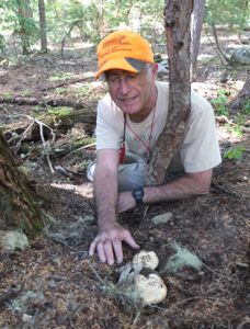 mycologist Denis Benjamin of BRIT