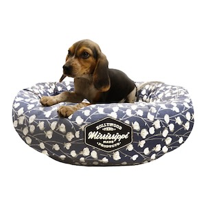 Dog bed by Mississippi Made.