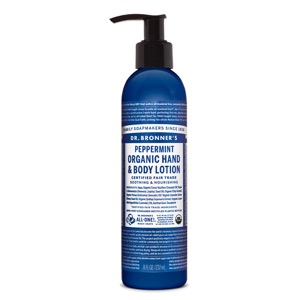 Dr Bronners organic lotion