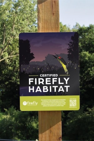Firefly.org sells firefly habitat signs.