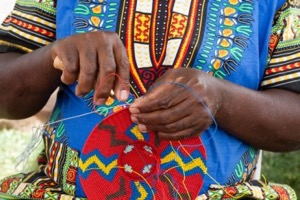 International Folk Market artist