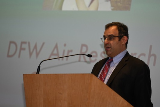 Dr. David Lary at the 2018 GSDFW Awards
