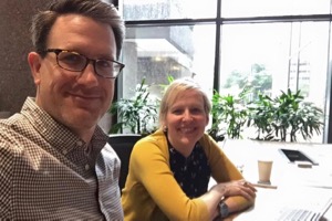 Amy King and Steve Kinder of GoodWork