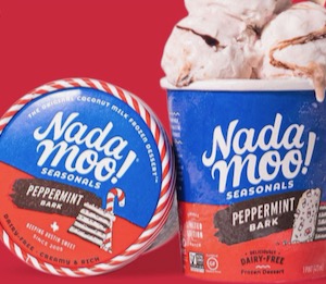 Nada Moo Peppermint Bark ice cream