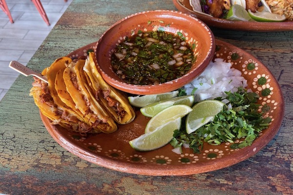 Mariachi's Jackfruit Birria Tacos platter