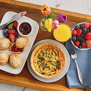 Central Market Breakfast in Bed