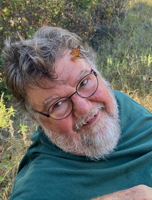 Michael Smith and tawny emperor butterfly