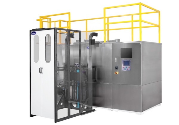 The Nordic Technologies Company's 500 ton per year model is designed for larger industrial uses. Courtesy of The Nordic Technologies.