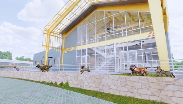 Julie Richey sculptures at North Animal Campus