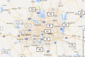 TCEQ Ozone Monitors in DFW