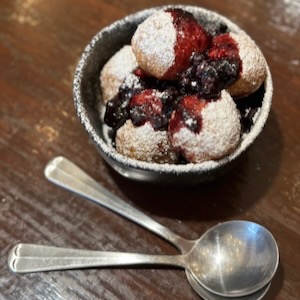 Dessert. Photo by Andrew Ridout.
