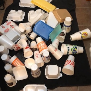 Lucas Styrofoam drop off