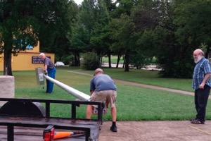 UU Solar Lights installation