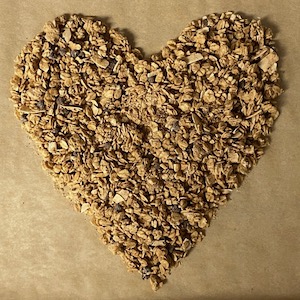 White Rock Granola heart
