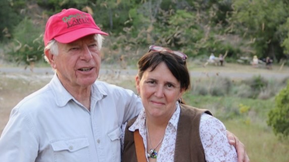 David Bamberger and Green Source Texas reporter Andrea Ridout