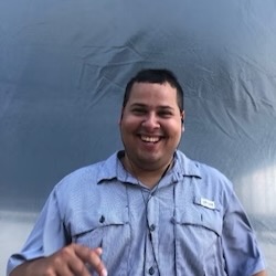 Ethan, GrowOn's first volunteer worker