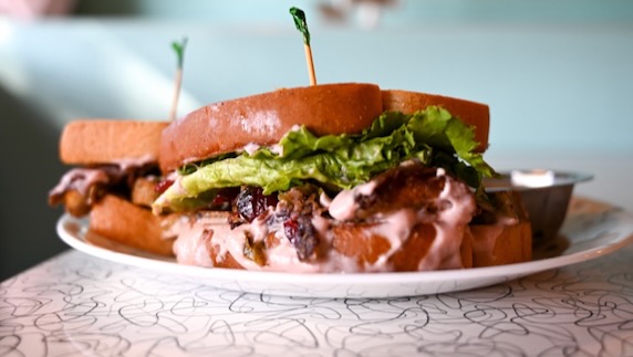 Festivus Sandwich at Spiral Diner
