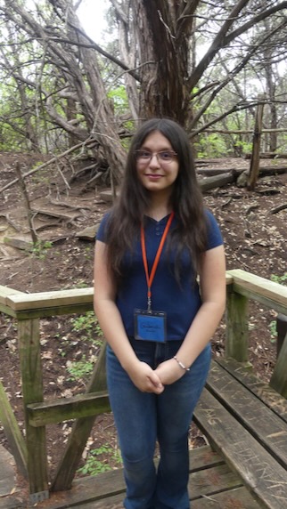 Gabriella likes to observe details from nature and weave them into stories.