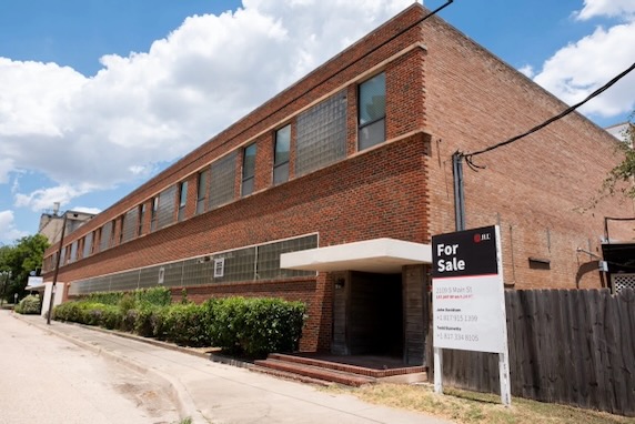 Kimbell Milling Company building, located at 2109 S. Main St. in Fort Worth