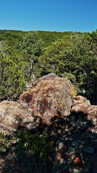 Palo Pinto Mts State Park view