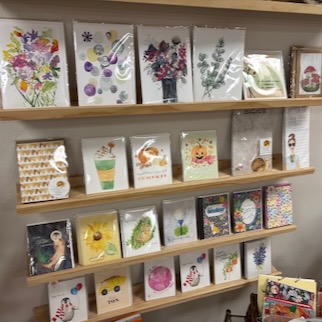 Handmade cards at Green Thistle Emporium