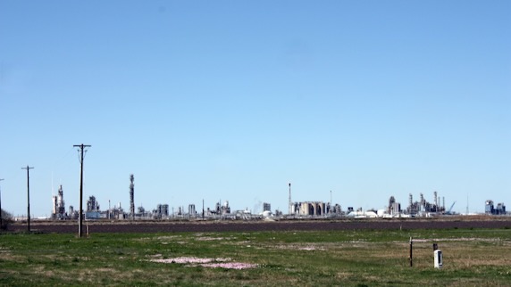 Dow Chemical Union Carbide plant at Seadrift
