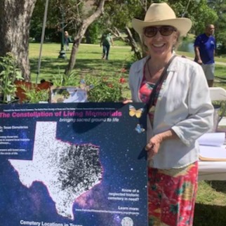 Julie Fineman, founder of Constellation of Living Memorials.