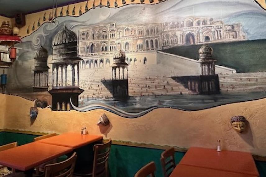 Mural at Cosmic Cafe in Dallas