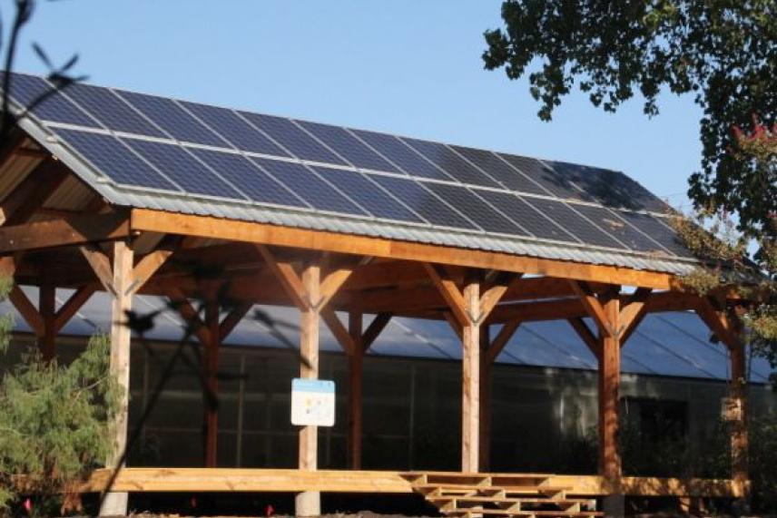 Texas Discovery Garden Solar Array