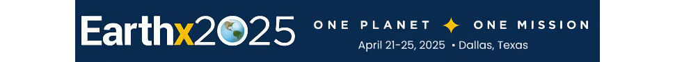 Banner ad for EarthX 2025