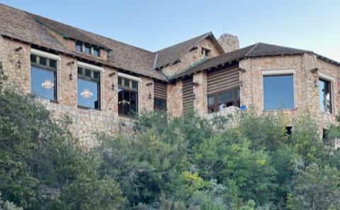 The historic Grand Canyon Lodge