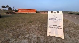 The 2026 Whooping Crane Festival was held in Port Aransas.