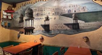 Mural at Cosmic Cafe in Dallas