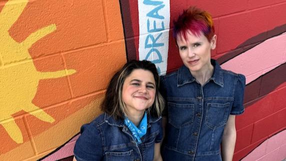 Vanessa Barker and Taylor Willis, co-founders of the Welman Project