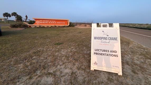 The 2026 Whooping Crane Festival was held in Port Aransas.